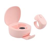 Anneau de défilement sans fil, contrôle tactile, design silencieux avec batterie 24h, télécommande 5.3 pour présentations, rechargeable de type C, noir
