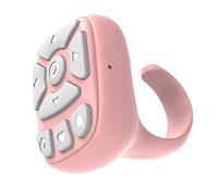 Anneau de défilement, tournage de la télécommande - Tourne-tête avec les doigts - Obturateur à distance sans fil, contrôleur de téléphone portable, clicker pour tourner les pages pour téléphones