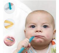 Anneau De Dentition À Mâcher Pour Bébé, Tube En Silicone Creux, Outil À Mâcher, Mouvement Oral