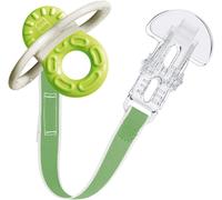 Anneau De Dentition À Partir De 2 Mois,Soulagement Instantané De La Dentition Des Dents Postérieures,Extra Léger Et Facile À Saisir Et À Tenir,Avec Broche,Facile À Nettoyer,Neutre,Lot De 1