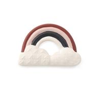 Anneau de dentition caoutchouc naturel Arc-en-ciel Après la pluie Moulin Roty