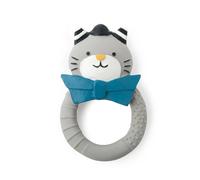 Anneau de dentition chat gris Les Moustaches Moulin Roty
