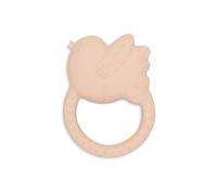Anneau de dentition en caoutchouc naturel rose TU