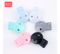 Anneau De Dentition En Plastique Pour Bébé, Clips De Sucette Ronds, Pour Chaîne Porte-Mamelon, Cadeau Pour Infirmière, Fermoirs De Sucette, 20 Pièces