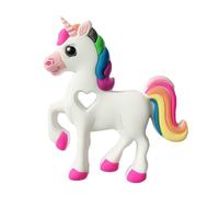 Anneau De Dentition En Silicone, 0 12 M, Hochets Licorne, À Mâcher, Pendentifs De Qualité Alimentaire, Classique, Jouets Éducatifs Pour Bébés