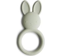 Mushie Anneau de Dentition Design Lapin en Silicone Sans BPA | Accessoires pour Bébé | Matériel Durable & de Haute Qualité | Sage
