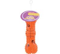 Anneau de dentition en silicone forme d'os pour chien Zolux Orange 15 cm