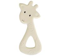 Anneau de dentition girafe en caoutchouc naturel blanc TU