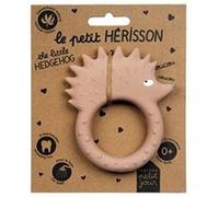 Anneau de dentition herisson rond Beige