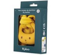Kaloo Anneau de dentition Lapinoo – double texture, sans PVC/BPA, ocre, dès la naissance