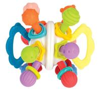 Anneau de dentition - NUBY - Twist ball - Avec hochet - Dès 3 mois - Multicolore