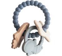 Anneau de dentition porte-clés en silicone - Space
