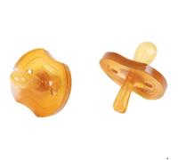 Anneau De Dentition Poupy Sucette en Caoutchouc Lavable et Réutilisable sans Bpa avec Trous sur le Disque