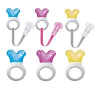 Anneau De Dentition Réfrigéré Avec Attache - Coloris Aléatoire - Mam