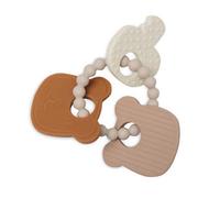Anneau de dentition teddy bear en silicone multicolore TU