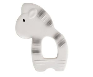 Anneau de dentition Zèbre Caoutchouc Naturel Animaux du Zoo Tikiri® -