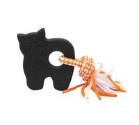 Anneau de Dentition ZippyTuff Halloween - Chat Noir