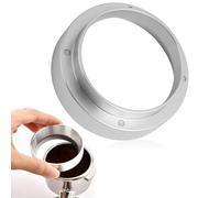 Anneau de Dosage de Café 51mm,Accessoire Machine à Café en Aluminium avec Aimant,51mm Anneau de Dosage de Café,Entonnoir de Remplissage pour Dosage Précis,Résistant à la Corrosion