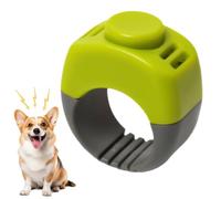 Anneau de dressage pour chien - Interactif - Confort sonore | Clicker d'entraînement pour chat pour réduire l'ennui voyage plage piscine cour maison jardin intérieur extérieur vert