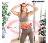 Divers accessoires fitness, yoga et pilates Innovagoods Anneau de Fitness Intelligent Réglable avec Poids Fittehoop Rouge