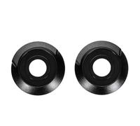 Anneau de Fixation de Casque Anneaux Support Adaptateur Visserie Système Visage en Polycarbonate Robuste Assure Rotation Fluide de la Visière Adapté à la Maintenance Route Scooter