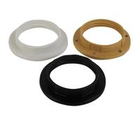 Anneau de fixation E27, de 40.6 à 42 mm, blanc noir et or