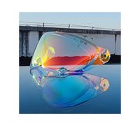 (Anneau de fixation gauche 1PC) Lien spécial, lentille de casque intégral rétro ORZ-728, matériau PC,