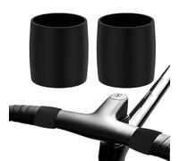 Anneau De Fixation Guidoline,2 Boucles De Fixation Élastiques Antidérapantes Extensibles - Cache-Poignée À Bague De Retenue Pour Guidon - Pour Trajets Quotidiens, Cyclotourisme, Entraînement Sur Route