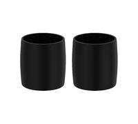 Anneau de fixation pour guidon de vélo - Lot de 2 boucles de fixation élastiques antidérapantes, bande d'extrémité de guidon en silicone extensible, support de ruban de vélo pour trajets urbains
