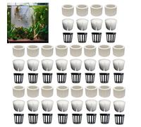 Anneau de fixation pour - Panier en céramique pour aquarium - Accessoires de décoration d'aquarium - Panier en céramique pour poids de d'aquarium - Ancre de pot - Décoration de paysage