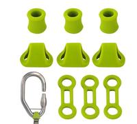 Anneau De Friction De Corde - Élastomère De Haute Qualité, Protecteur D'ancrage, Boucle De Tension Flexible, Clip De Cordage Robuste | Escalade Alpine Rappel Arboise Travail Recherche Sauvetage Missio