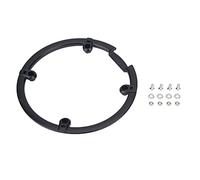 Anneau de Garde-chaîne, Garde-chaîne de Vélo Garde-chaîne en Plastique Couvercle de Manivelle Noir pour VTT Vélo pour M430 M590 M390