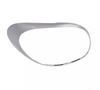 Anneau de garniture de feu arrière gauche pour Fiat 500L 2014-2020, couvercle de lunette de feu arrière en ABS chromé de rechange OEM 68235995AA 77366440