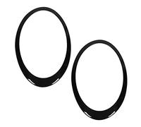 Anneau de Garniture de Phare, Look élégant 51137351371 Protection Supplémentaire contre les Intempéries pour Clubman F54 2014-2019 (noir brillant)