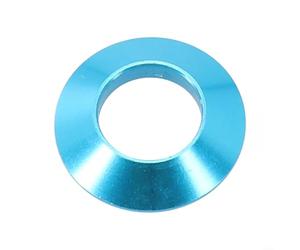 Anneau de garniture en aluminium pour projets de construction de tige, idéal pour les besoins de personnalisation et de réparation (15,5 mm, argent)