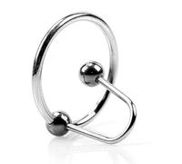 Anneau de gland en métal Sperme Stopper avec bille 8 mm 40 mm