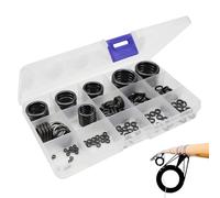 Anneau de Guidage de Canne à pêche - Kit de réparation d'yeux de Canne à pêche 160 pièces/11 Tailles avec Une Pince à épiler, Anneau de Guidage en céramique, réparation d'œillets de Cane à Haut