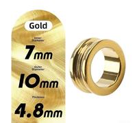 Anneau de guidage pour moulinet de pêche en acier inoxydable 10,7 mm Faible | Roulement à grande vitesse, fonctionnement silencieux, libération de ligne lisse, diamètre extérieur de 10,7 mm