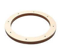 Anneau de guirlande en bois - Ensemble de 4 pièces, cercles prégucciés | Packunit de module mural de porte de couronnes, ensemble artisanal de bricolage de couronne ronde avec cercle floral décoratif