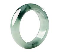 Anneau de Jade Vert Naturel, Bonne Chance des Femmes Jadeite Jadet Jade Bijoux, Taille (4-13)
