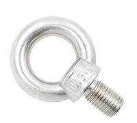 Anneau De Levage 1 pcs 304 Câble En Acier Inoxydable Corde De Levage Boulon À Oeil M3 M4 M5 M6 M8 M10 M12 M14 M16 M18 M20 M24 M27 M30 Filetage Mâle Crochet Vis(M4)