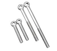 Anneau De Levage 1 pièces M5 M6 M8 M10 M12 M14 M16] Goujon de boulon à œil en acier inoxydable 304 Boulon d'ancrage articulé(130mmHalf a tooth,M14)