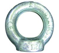 Anneau de levage d.22 mm femelle din-582 cmu 1,5 t zingué LEVAC - 5026IG