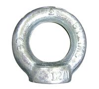 ANNEAU LEVAGE D.10 MM FEMELLE DIN 582 - CMU 230 KG - ZINGUE COEF.1/5