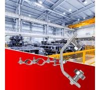 Anneau de Levage pour Grue,Roue à Roulement pour Grue avec Anneau de Levage - Outil de Traction Stable à Haute Capacité pour Chantiers et Maintenance Mécanique