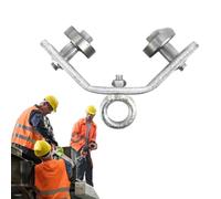 Anneau de levage pour grues - Modèle d'anneau de levage Bloc de grue,Outil de remorquage de traction stable avec une capacité de charge élevée pour l'entretien du chantier de construction