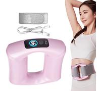Anneau de massage à percussion - Massager rechargeable en tissu profond avec cordes avec 5 niveaux de vibration et 3 modes Réduction de graisse ciblée | Libération de bande mains libres et brûler