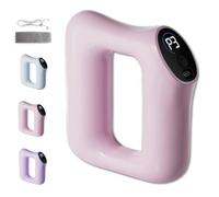 Anneau de massage électrique multifonction for tout le corps, outil de massage ergonomique for brûler les graisses et modeler l'abdomen, le dos et les jambes.(Pink)