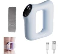 Anneau de massage multifonction pour fascias - brûle-graisses et modelage complet du corps, massage par vibration des tissus profonds, sans fil, ergonomique, modes réglables, rechargeable,Blue