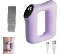 Anneau de massage multifonction pour fascias - brûle-graisses et modelage complet du corps, massage par vibration des tissus profonds, sans fil, ergonomique, modes réglables, rechargeable,Purple